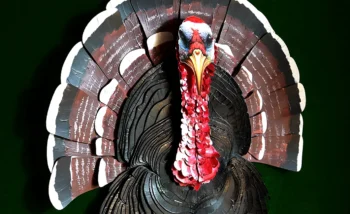 katmanlı kesim akrilik ve sulu boya karışımı hindi portresi