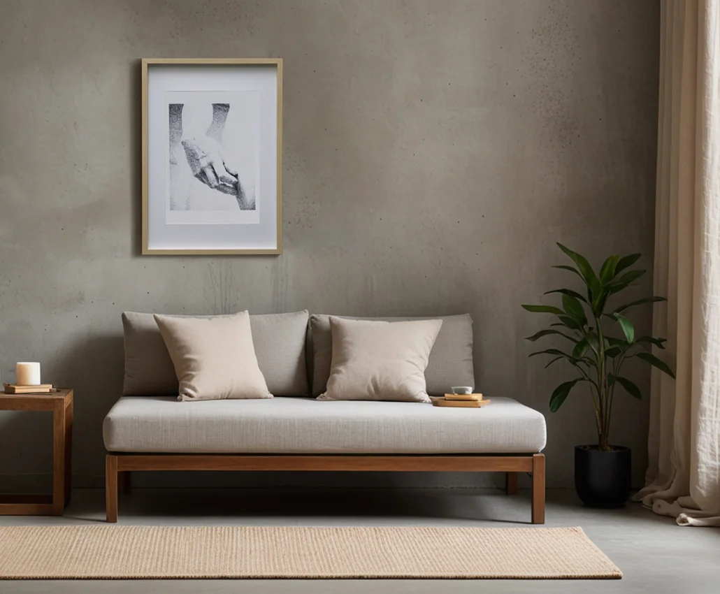 modern salonda davut eli sayısal sanat