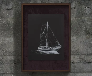 beton duvar üzerinde algoritmik sanat